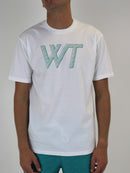 White / Teal WT T-Shirt