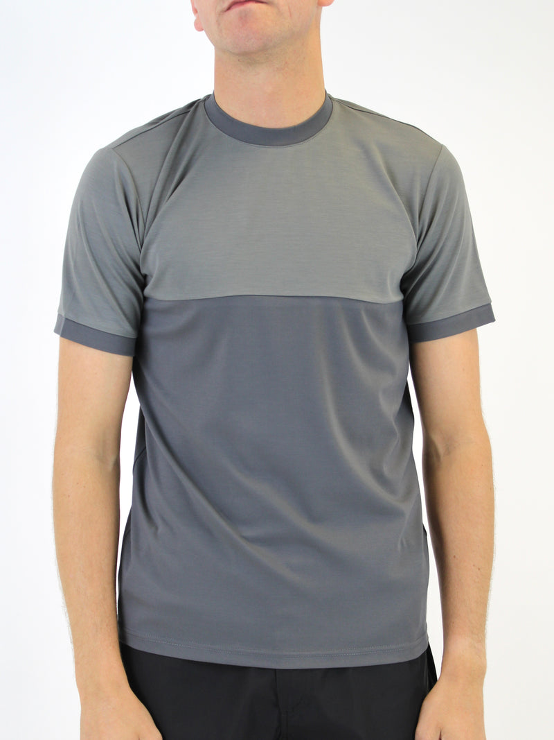 110 Grey Two Tone Lightweight T-Shirt