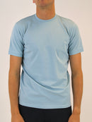 240 Sky Blue Plain Lightweight Premium T-Shirt