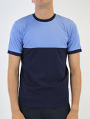 120 Navy / Blue Two Tone Lightweight T-Shirt