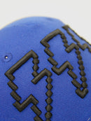 Royal Blue Pixel Bolt Trucker