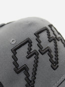 Grey Pixel Bolt Trucker