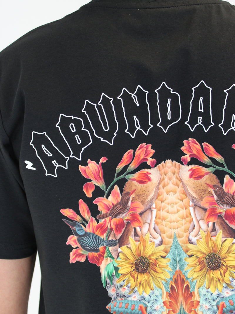 Kids Black Abundance T-Shirt