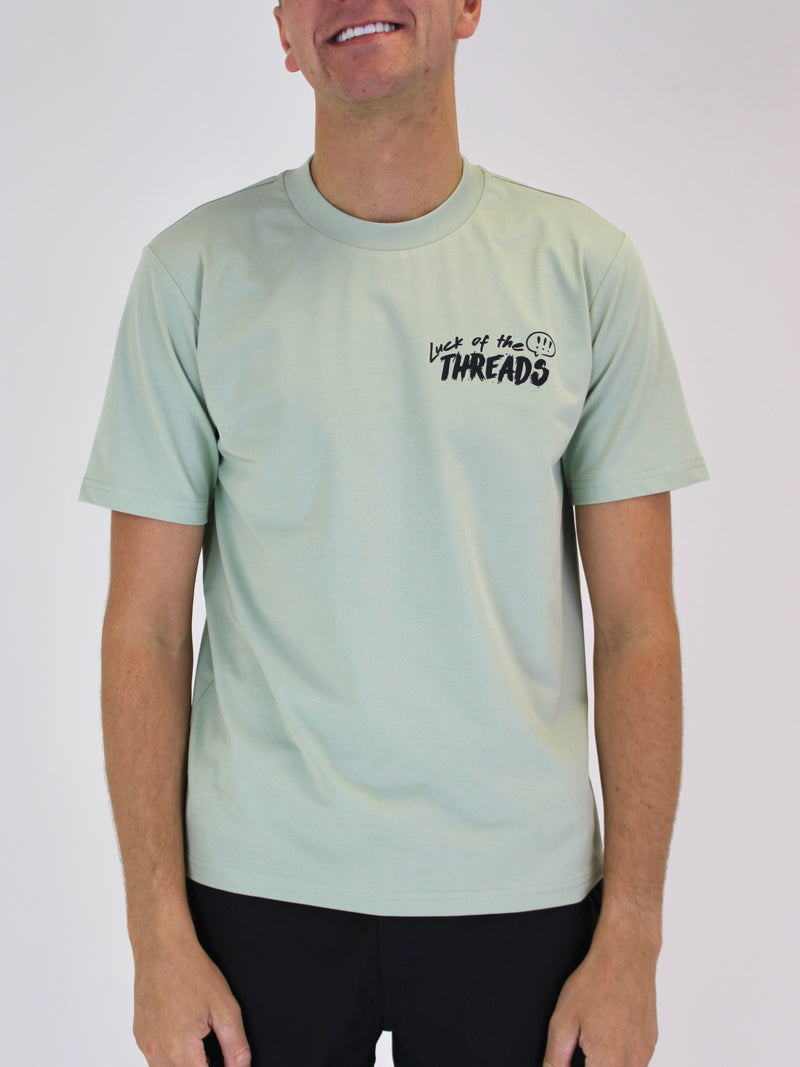 Pale Green Luck Of The Threads T-Shirt
