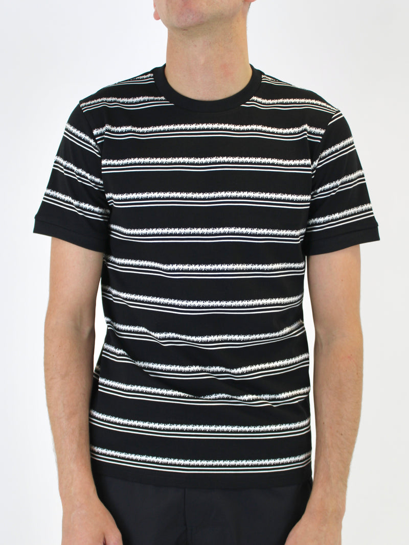 Kids 410 Black / White Striped T-Shirt