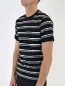 410 Black / White Striped Premium T-Shirt