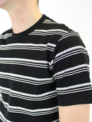 410 Black / White Striped Premium T-Shirt