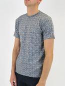 510 Navy Textured Plain T-Shirt