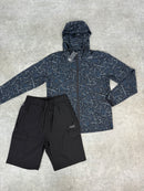 Black / Bermuda V10 Jacket & Shorts Set