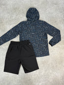 Black / Bermuda V10 Jacket & Shorts Set