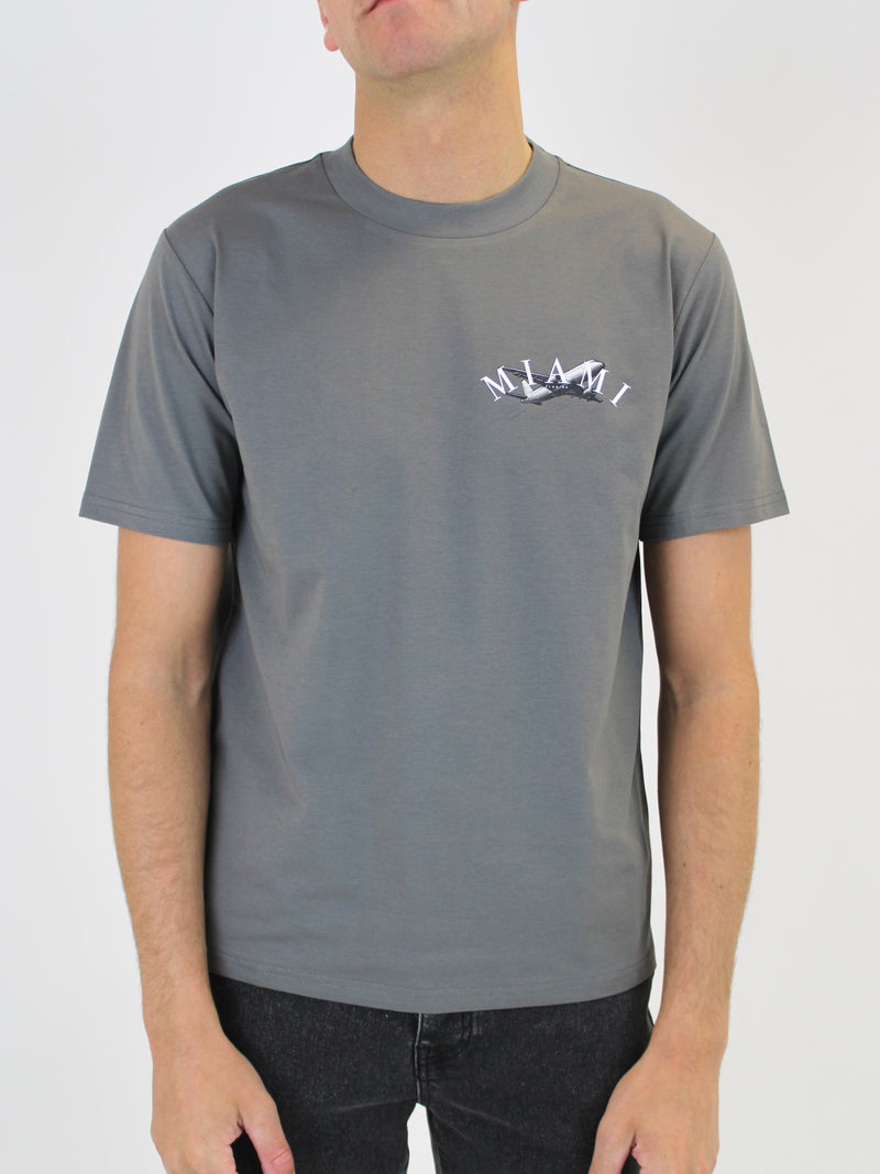 Grey Miami T-Shirt