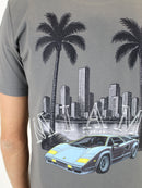 Grey Miami T-Shirt
