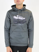 Grey / Grey Iconic Hoodie