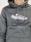 Grey / Grey Iconic Hoodie