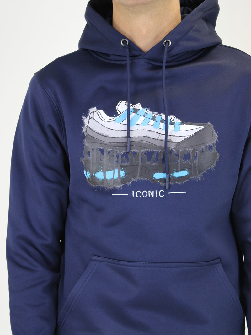 Navy / Blue Iconic Hoodie