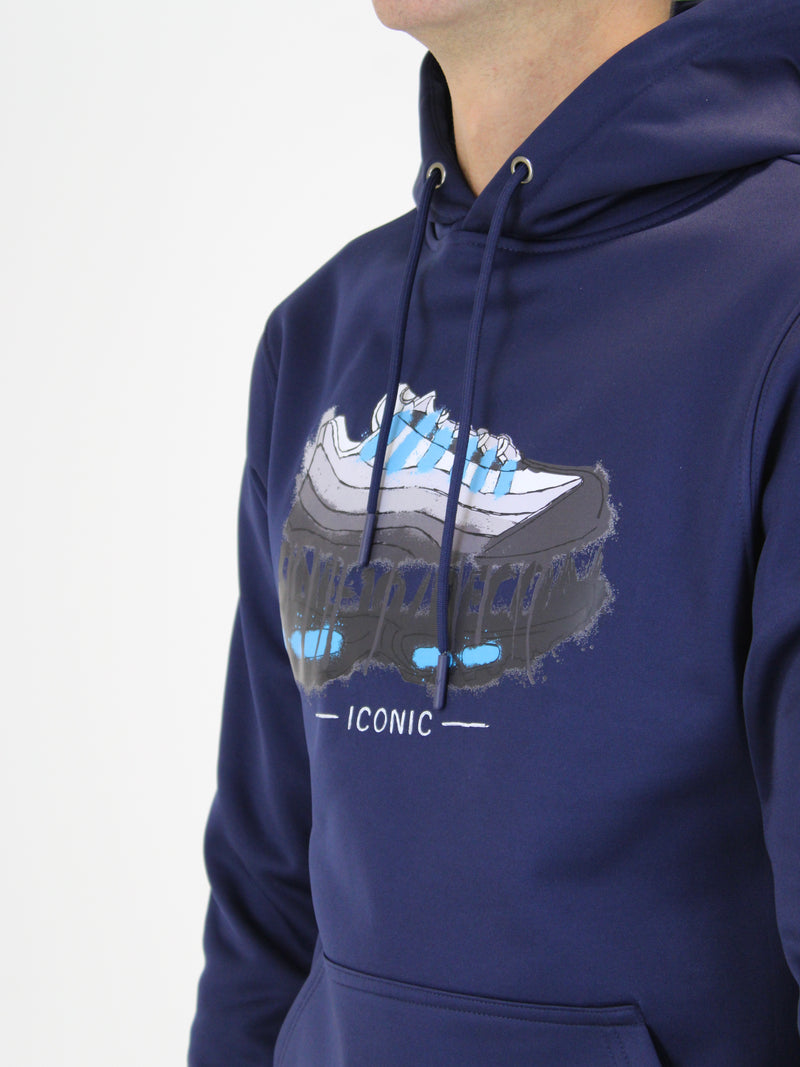 Navy / Blue Iconic Hoodie