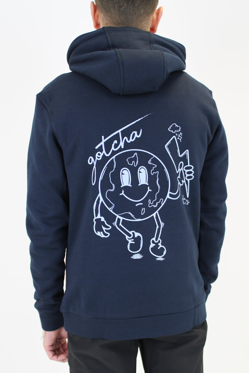 Navy Gotcha Hoodie