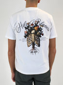 White Floral Hilos Blancos T-Shirt