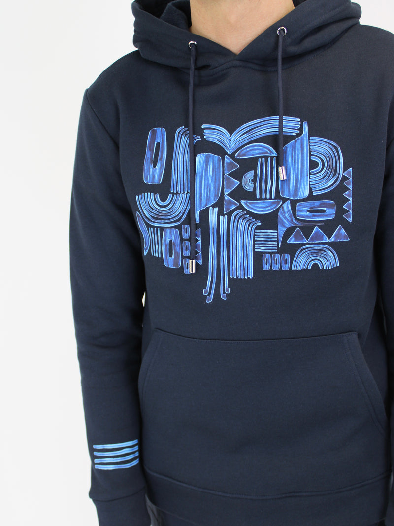 Kids Navy Lucid Hoodie