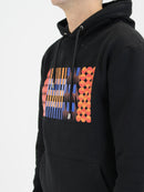 Black Abstract Hoodie