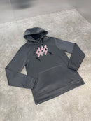 Grey / Pink Foam 2026 Triple Bolt Hoodie