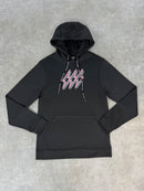 Black / Pink Foam 2026 Triple Bolt Hoodie