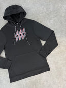 Black / Pink Foam 2026 Triple Bolt Hoodie