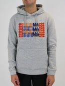 Grey Abstract Hoodie
