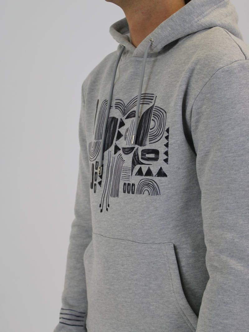 Grey Lucid Hoodie