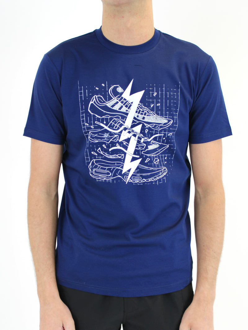 Navy BluePrint (Front) T-Shirt