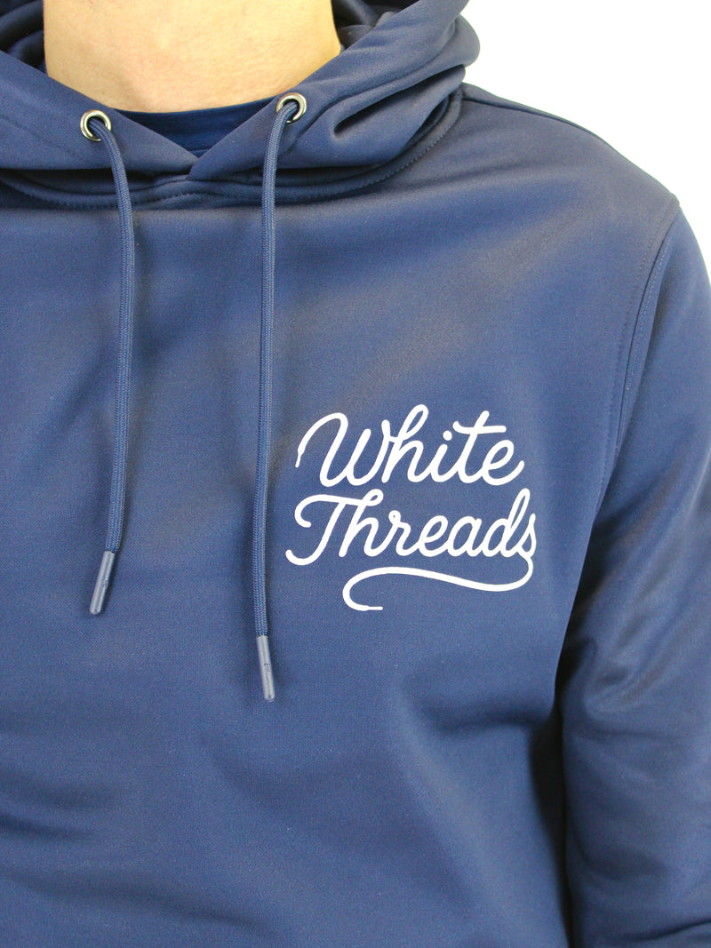 Kids Navy BluePrint (Back) Hoodie