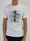 White BluePrint (Front) T-Shirt
