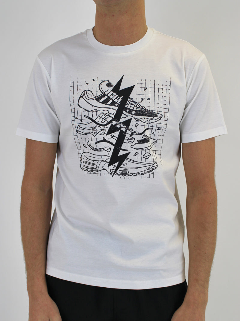 White BluePrint (Front) T-Shirt