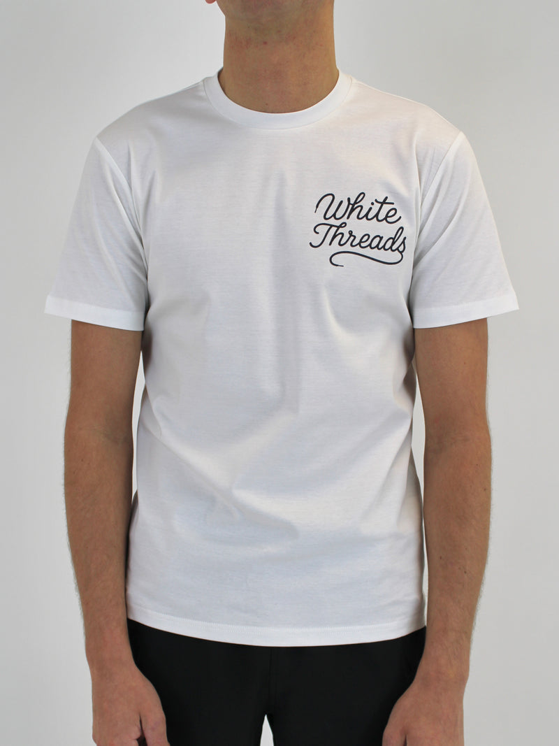 Kids White BluePrint (Back) T-Shirt