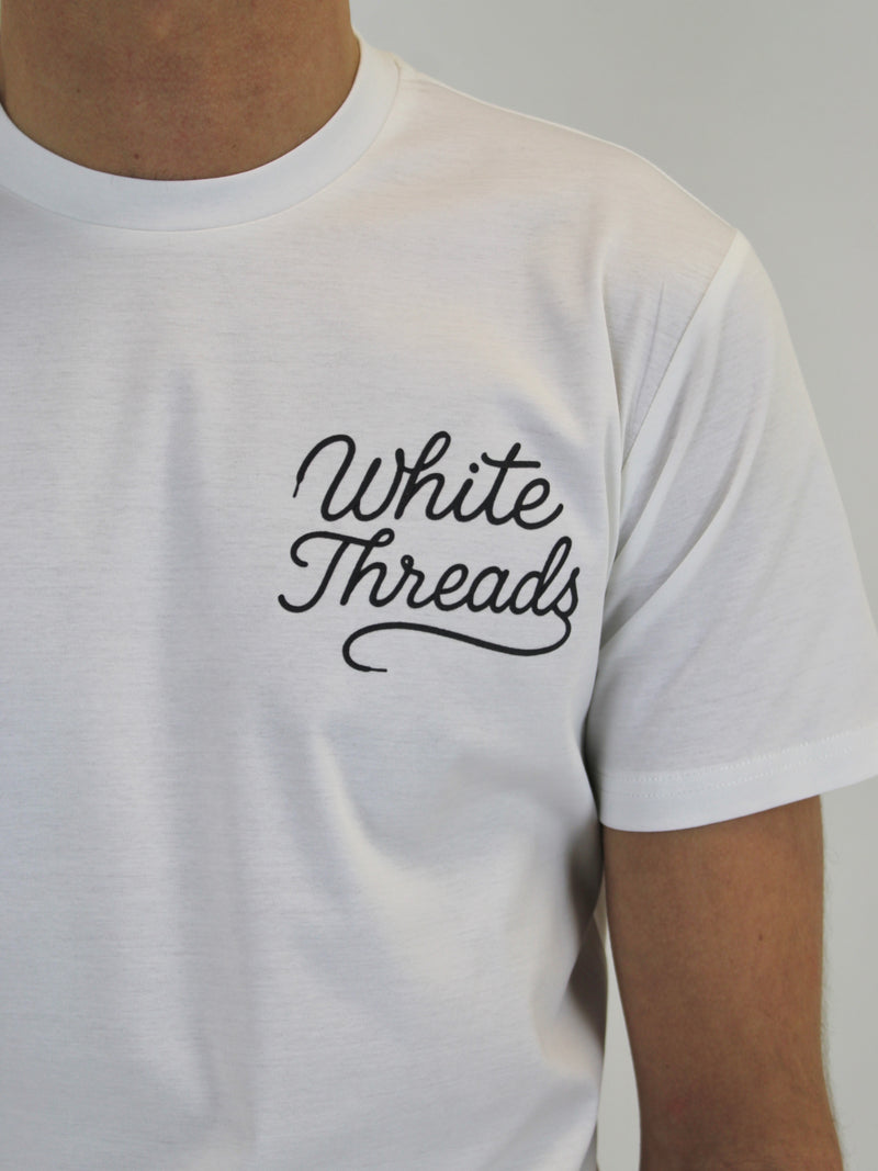 Kids White BluePrint (Back) T-Shirt