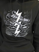 Black BluePrint (Front) Hoodie