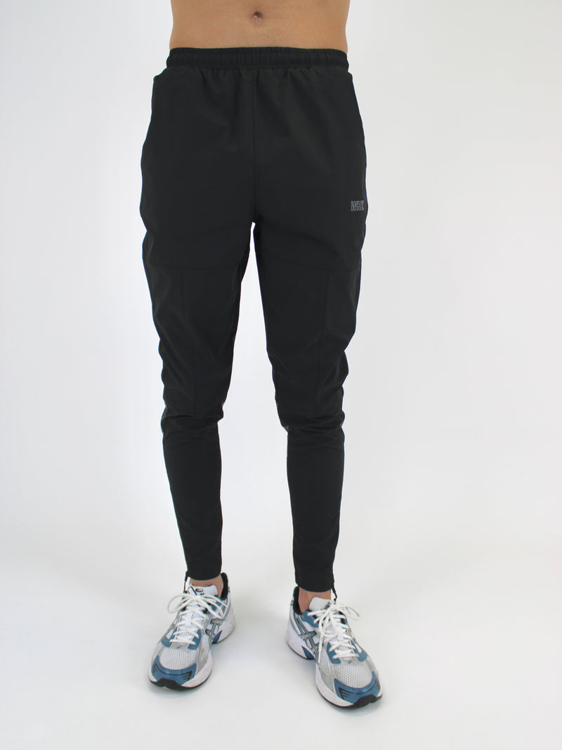 Black Linear Pants