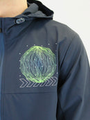 Navy Sphere Jacket (Linear)