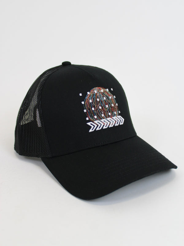 Black Sphere Trucker
