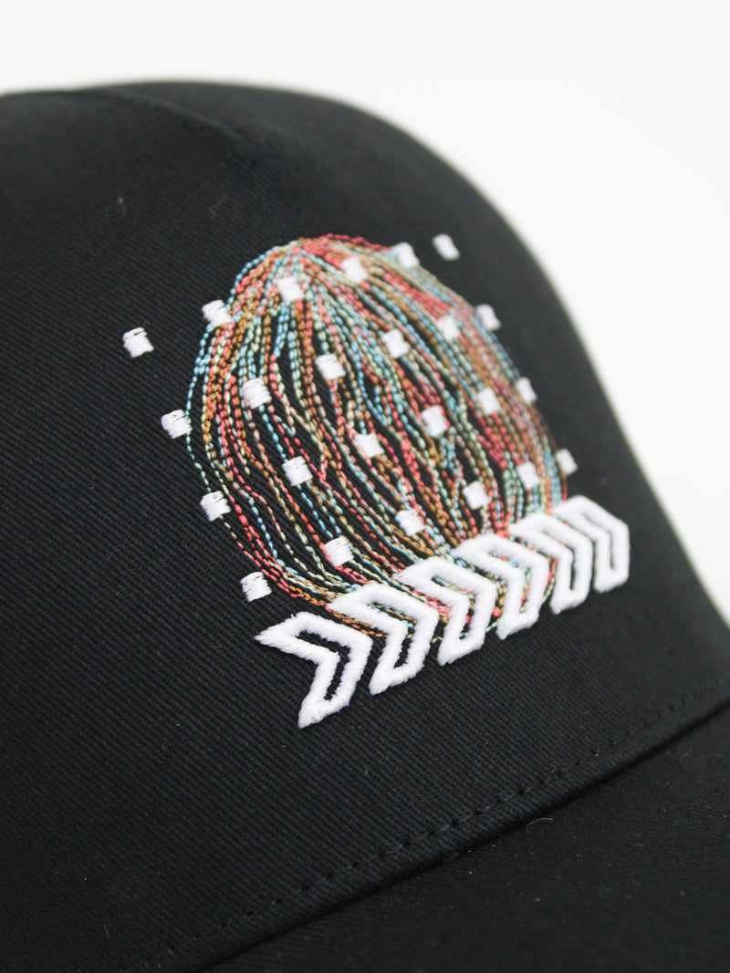 Black Sphere Trucker