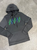 Grey / Apple Blue 5 Bolt Hoodie (2026)