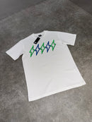 White / Apple Blue 5 Bolt T-Shirt (2026)