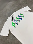 White / Apple Blue 5 Bolt T-Shirt (2026)