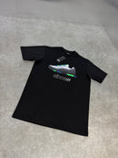 Black / Apple Blue Since95 T-Shirt