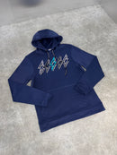 Navy / Bright Teal 5 Bolt Hoodie (2026)
