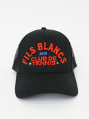 Black Fils Blancs Trucker