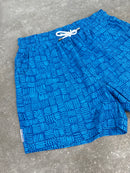Blue Aztec Swim Shorts (PREORDER)