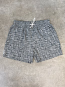Grey Aztec Swim Shorts (PREORDER)
