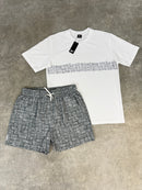 Grey Aztec Swim Set