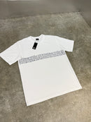 White / Grey Aztec T-Shirt